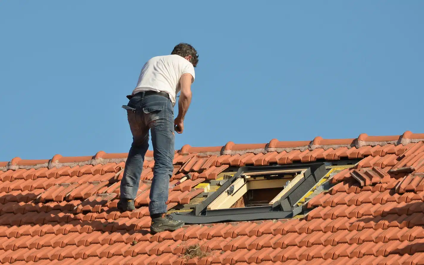 Pose de velux