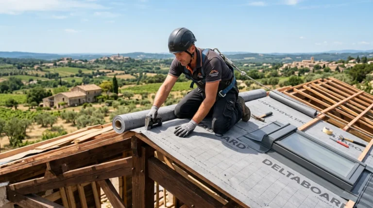Rénovation complète de toiture dans le Var